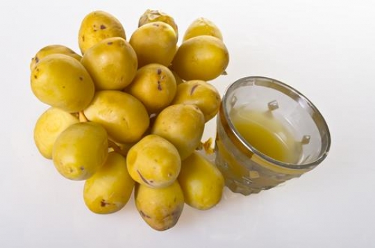 cup of coffee and dates