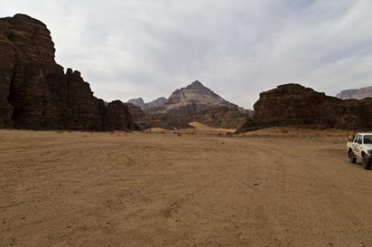 Wadi Rum desert  and mountains - Jordan