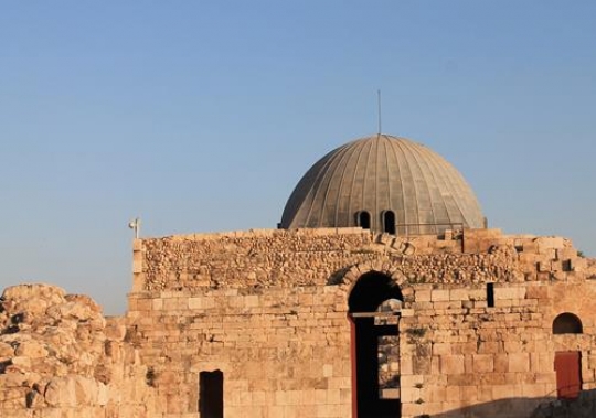 Umayyad Palace in Amman, Jordan