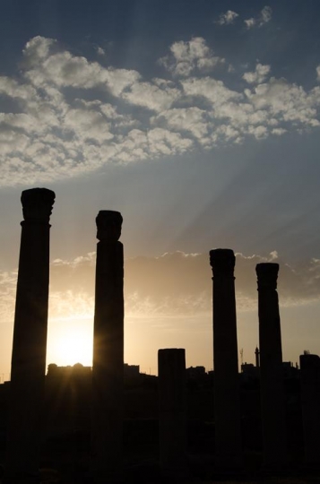 Temple of Hercules in Amman Citadel, Jordan