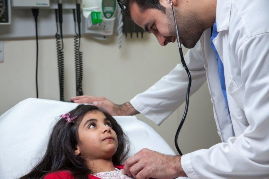Little Patient at Emergency Room