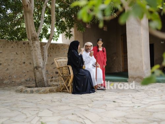 Enjoying coffee outside|-