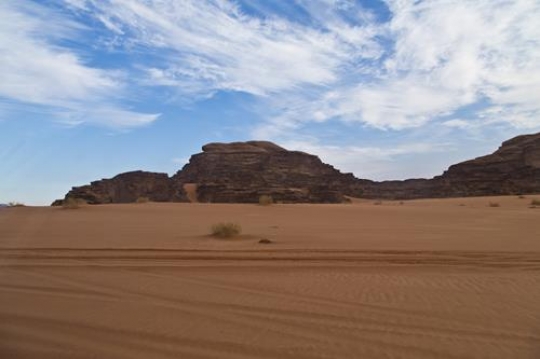 Wadi Rum desert  and mountains - Jordan