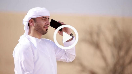 Man talking over mobile