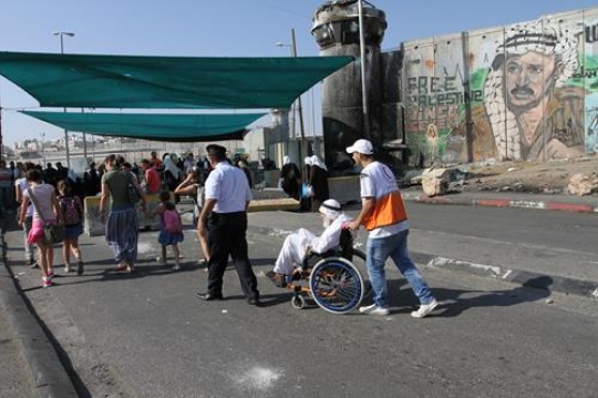 Barrier-Aqsa Mosque