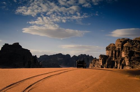 wadi rum desert landscape,Jordan