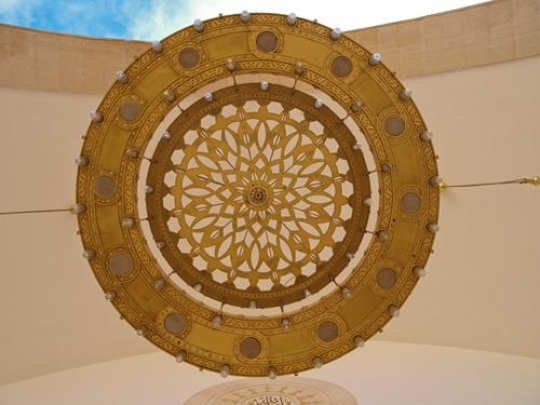 Chandelier at Mosque
