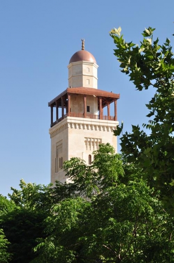 King Hussein Mosque Minaret