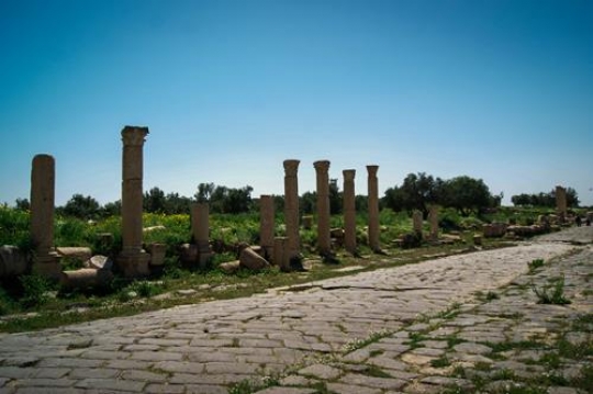 umm qais,gadara city north-west of Jordan