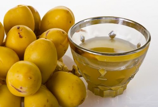 cup of coffee and dates