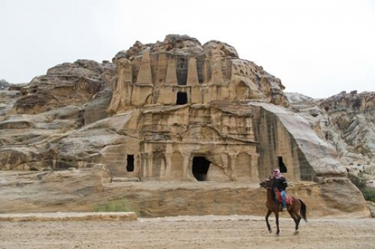 Bedouin Knight  in Ancient cit