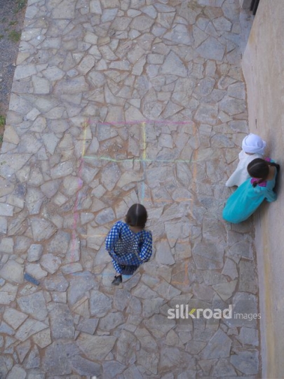 Kids playing outside|-