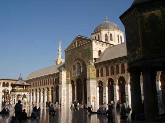 ummayad mosque in damascus