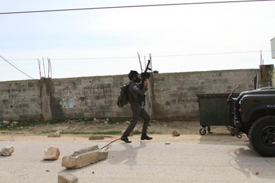 soldier holding weapon