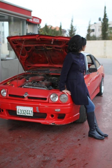 Nice woman mechanic repair bro