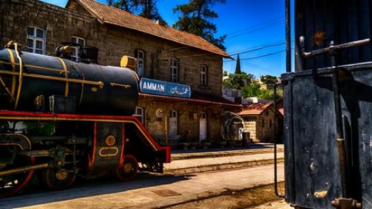 steam locomotive in the hejaz 