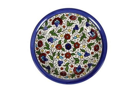 Ceramic Blue Plate