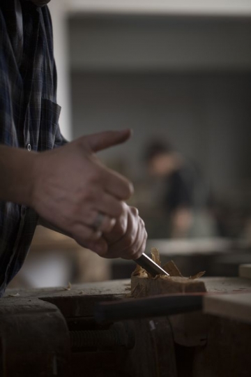 Man working at the workshop