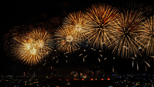 Spectacular Fireworks Over Amman for Crown Prince Al Hussein’s Wedding - June 1, 2023