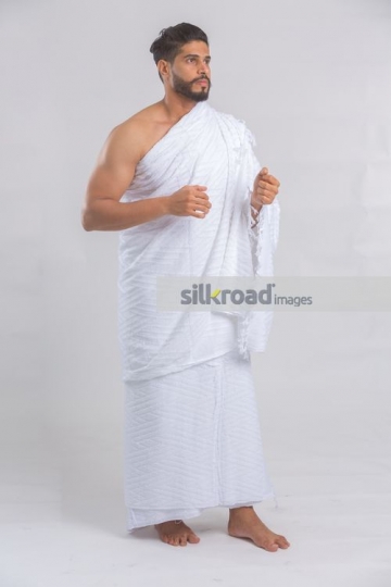 Man in the traditional religious attire|