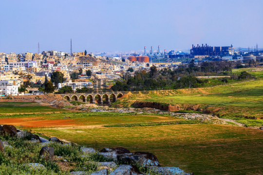 Zarqa Industrial and Urban Landscape
